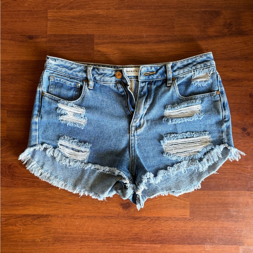 Pacsun High Rise Festival Shorts Sz 28‎